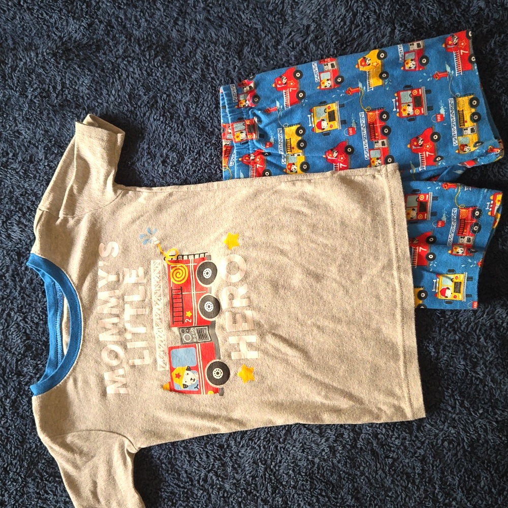 Children's Place Firefighter Pjs